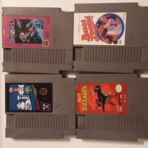 Nintendo NES 4 game lot